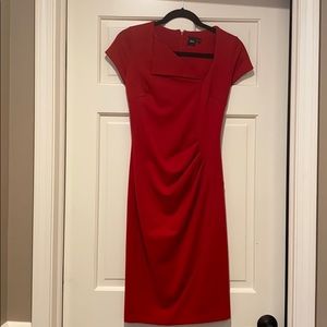 red dress